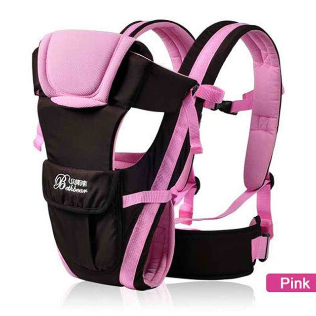 4-in-1 Beth Bear 0-30 Months Breathable Front Facing Baby Carrier