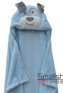 Animal Shaped Baby Hooded Bathrobe Bath Towel